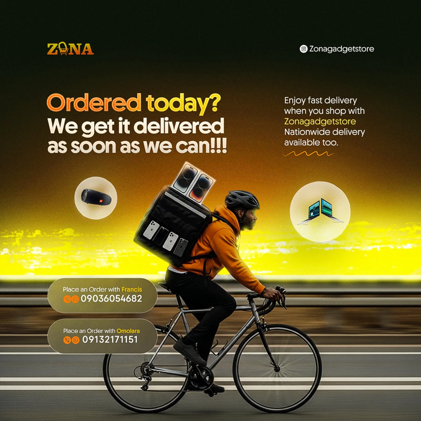 Premium social media campaign designed to reposition a growing gadget retailer through bold visuals, stronger brand consistency, and product-focused storytelling
